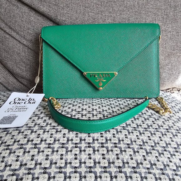 Prada Handbags - Prada Saffiano Lux Leather Bag